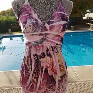 Body Central Twist Back Tunic